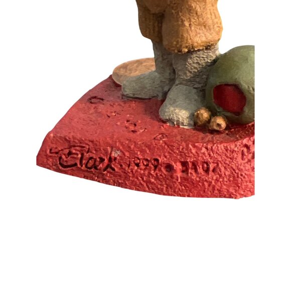 Vintage 3 Tom Clark Gnome Figures Val Olive You Have a Heart Valentines Estate - Picture 7 of 14